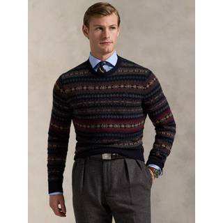 Polo Ralph Lauren Fairisle Wool Sweater Navy Combo