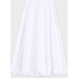 Aubrey nederdel i økologisk bomuld - Pure White - 34
