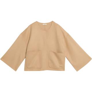 Jacquie uldjakke - Dark Sand - 38