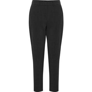 B.YOUNG dame bukser BYDANTA - Black Melange - 38
