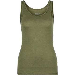 Stoic Women's Merino150 AlsenSt. Tank Merino undertøj Damer størrelse XL farve olivengrøn