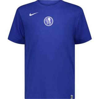 Chelsea FC Nike Total 90-fodbold-T-shirt til større børn - blå - blå - XS