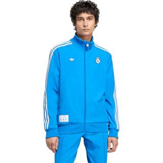 Real Madrid Terrace Icons træningsoverdel - Blue Bird / White - XL