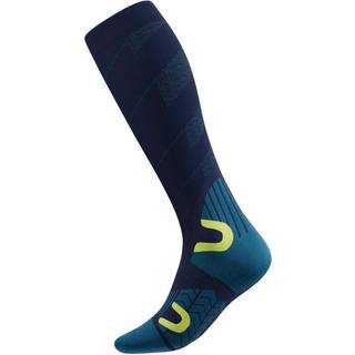 Bauerfeind Sports Ski Touring Compression Socks Skisokker Herrer størrelse 42-45 - L: 41-46 cm farve blå
