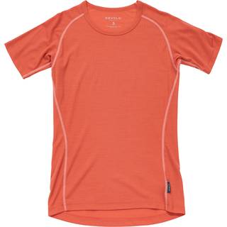 Devold Women's Lauparen Merino 190 Base Tee Merino undertøj Damer størrelse XS farve rød