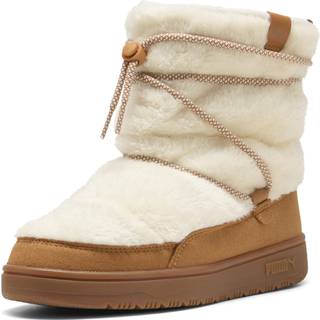 Puma Støvler - Snowbae Suede - Frosted Ivory/Caramel Latte