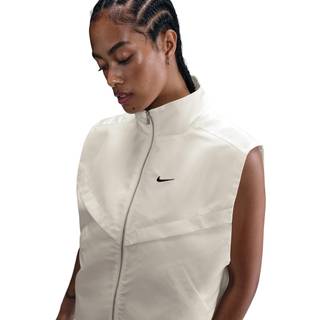 Skinnende Nike Windrunner-vest til kvinder - hvid - L (EU 44-46)