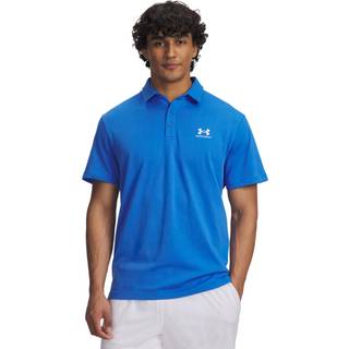 Under Armour Icon Men's Polo Blue Atlantis / White XXL