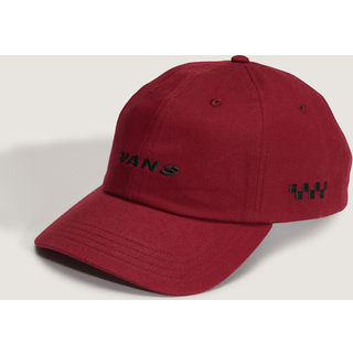 Vans - Check Side Snapback Hat, Man, Burgundy, Size: One size - Burgundy - One size