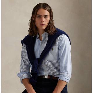 Custom Fit Oxford Fun Skjorte, Head Of Charles Funs, XL