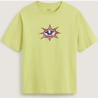 Vans - Star Checker T-Shirt, Man, Yellow, Size: S - Yellow - S