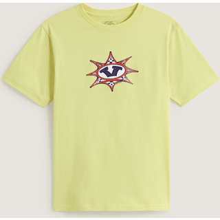 Vans - Kids Star Checker T-Shirt (8-14 years), Yellow, Size: M - Yellow - M