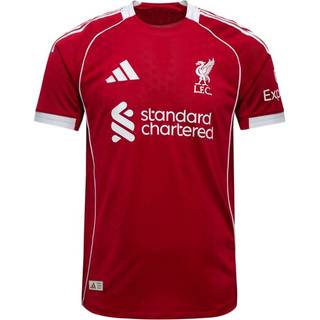 Liverpool FC 25/26 hjemmebanetrøje autentisk trøje - Strawberry Red