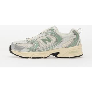 New Balance Unisex 530 i Grå/Grøn Synthetic, Størrelse 39.5