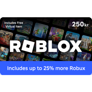Roblox-Gavekort 250 kr