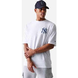 New Era MLB Food Graphic Oversized Ney York Yankees T-Shirt 60684281-100 Størrelse L