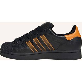 adidas Originals Superstar II sko - Core Black / Crew Orange / Semi Impact Orange - 38
