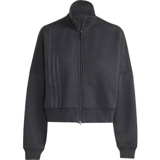 Skævt placeret 3-stripes lynlås - Black - XS