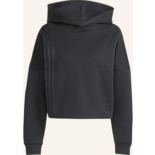 Off Placed 3-stripes hættetrøje - Black - 2XL