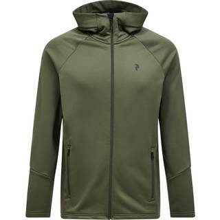 Peak Performance Men's Rider Essentials Zip Hood Pine Needle/pine Needle/, 2XL