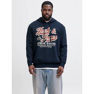 Plus Size Logo Hættetrøje