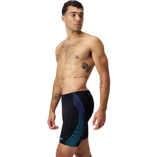 Speedo Tech Panel Jammer Badebukser Herrer størrelse 6 farve sort