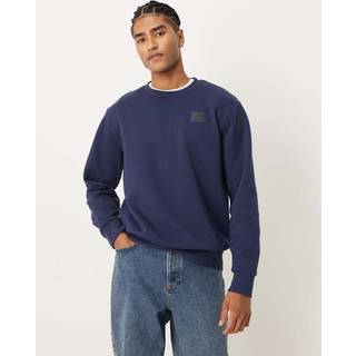 Timberland Silicone Badge Sweatshirt Navy