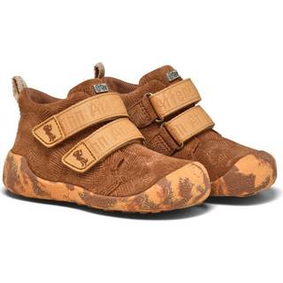 Affenzahn Kid's Lauflerner Übergangsschuh Leder Talky Barfodssko Børn størrelse 24 farve brown