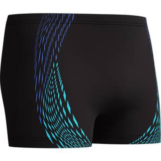 Men's Duo Logo Print Aquashort Black/Blue