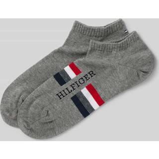Tommy Hilfiger 2-pak Men Tab Sneaker Socks - Grey - Str 39/42 * Kampagne *