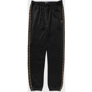 Fred Perry Taped Track Pants Black