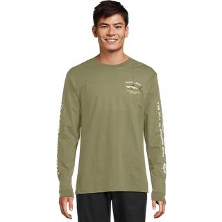 Salty Crew Bruce Langærmet t-shirt - L - dusty olive