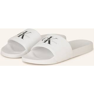 Canvas Logo Sliders - White - EU 41