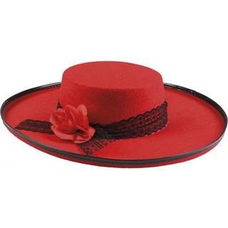 Rød spansk hat