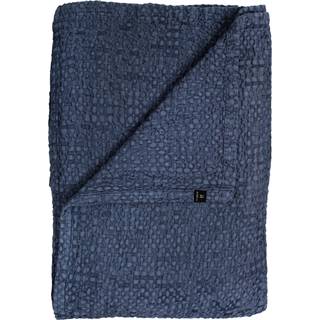 Himla Dani Sengetæppe 260x260 Cm - Sengetæpper Bomuld Indigo - 1000257