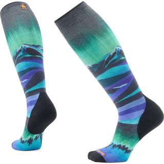 Smartwool Women's Ski Targeted Cush.Comp. PRT OTC Socks Skisokker Damer størrelse M farve blå