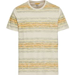 camel active Herren T-Shirt beige gestreift