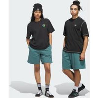 Shmoofoil heavyweight shorts - Preloved Teal / Alumina