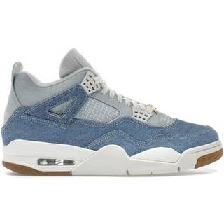 Air Jordan 4 Retro "Worn Blue"-sko til kvinder - hvid - 44