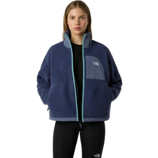 The North Face Women's Yumiori Off Peak Full Zip Jacket Fleecejakke Damer størrelse L farve blå
