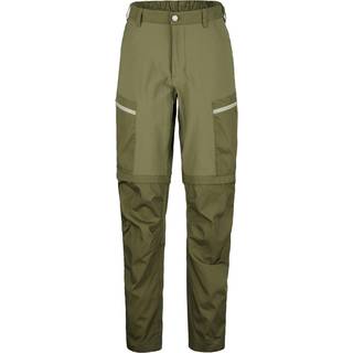 Stoic Women's FalunSt. Tour Zip-Off Pants Light Zip off-bukser Damer størrelse XXL - Regular farve green