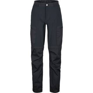 Stoic Women's FalunSt. Tour Zip-Off Pants Light Zip off-bukser Damer størrelse S - Short farve black