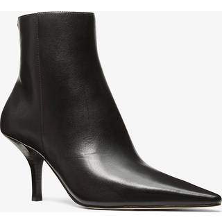 MK Selina Leather Ankle Boot - Black - Michael Kors - EU 40