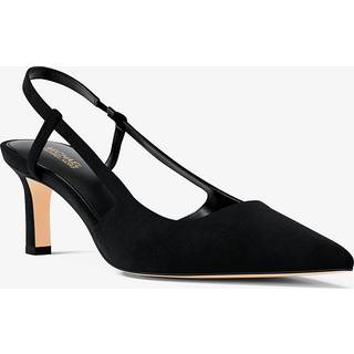MK Alora Suede Slingback Pump - Black - Michael Kors - EU 35.5