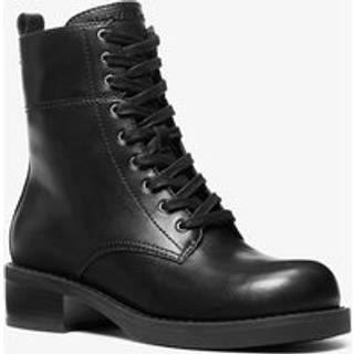 MK Lyle Leather Combat Boot - Black - Michael Kors - EU 37