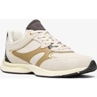 MK Riley Mixed-Media Trainer - Natural - Michael Kors - EU 35.5