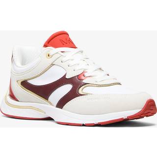 MK Riley Mixed-Media Trainer - Red - Michael Kors - EU 35.5