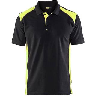 Blåkläder 3324 Poloshirt / Poloshirt - 3XL - Sort/High Vis Gul