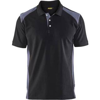 Blåkläder 3324 Poloshirt / Poloshirt - M - Sort/Grå