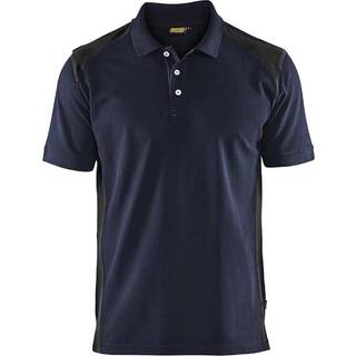 Blåkläder 3324 Poloshirt / Poloshirt - M - Mørk Marineblå/Sort